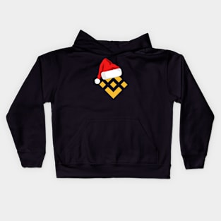 Binance Coin Christmas Cryptocurrency Kids Hoodie